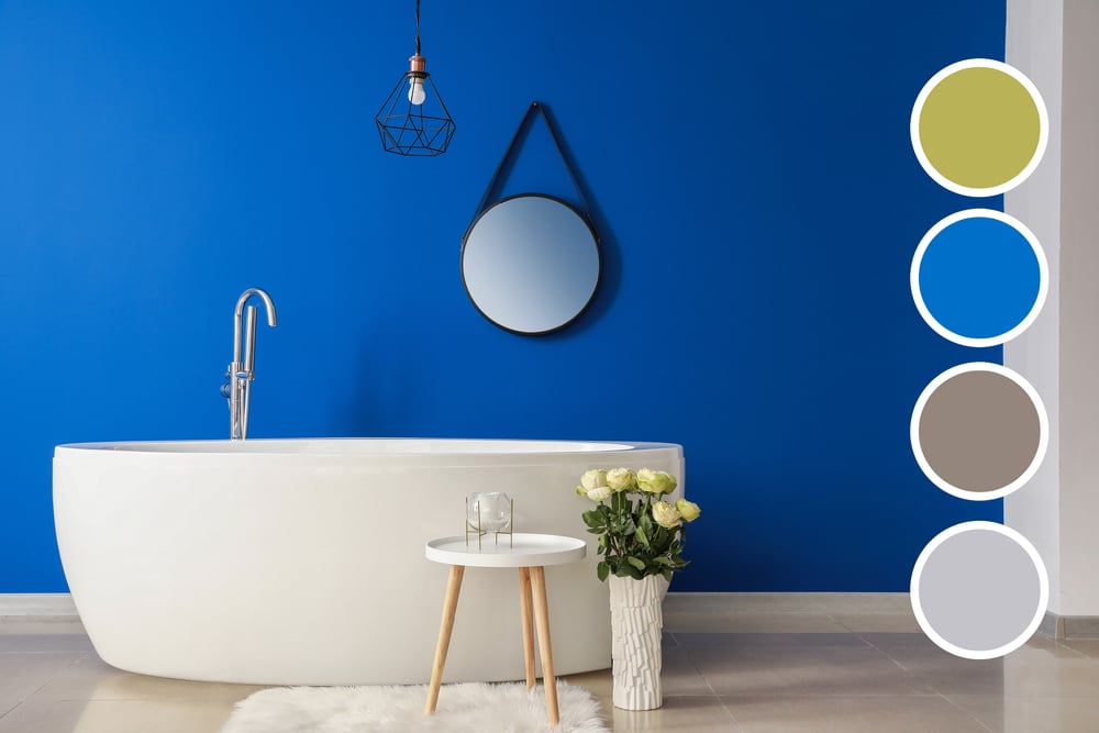 Bathroom Colour Schemes Bold