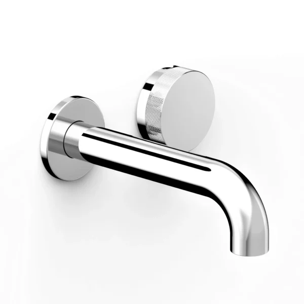 ZERO PROGRESIV KNURL WALL BATH MIXER SET, 150