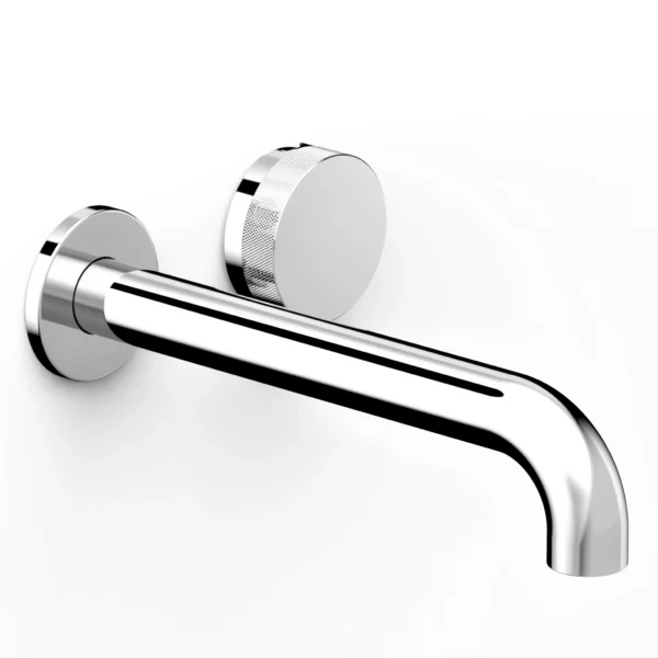 ZERO PROGRESIV KNURL WALL BATH MIXER SET, 200