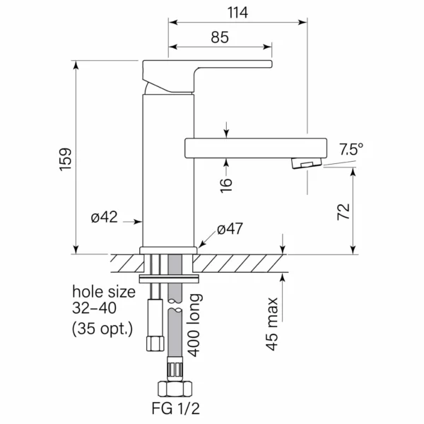 ZEOS BASIN MIXER - Image 4