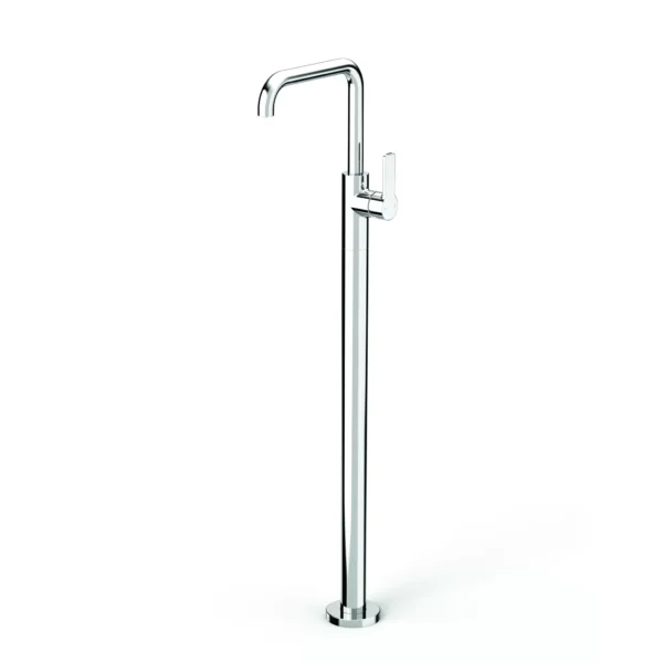 ZEOS FLOOR BATH MIXER, SQUARE