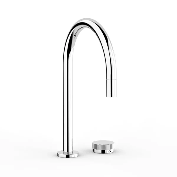 ZERO PROGRESIV FLUTED SINK MIXER W. PULL OUT, CURVE