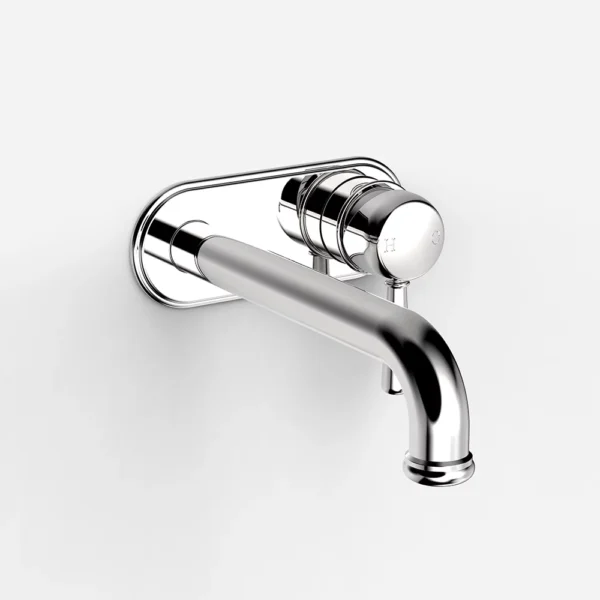 CASCADE BACK PLATE BATH MIXER 200