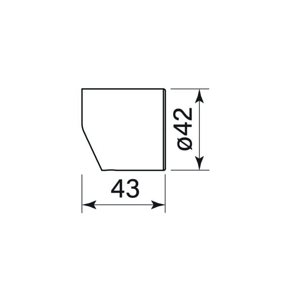 PEGASI FORWARD NO PIN HANDLE, FLUTED - Image 5