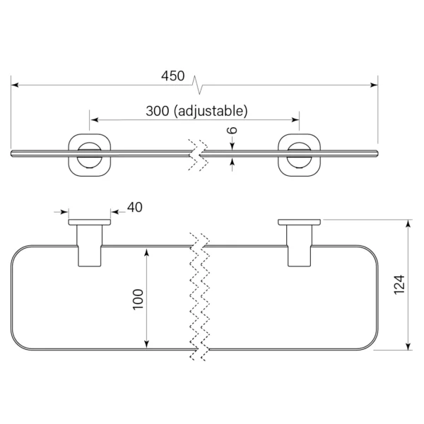 ZEOS GLASS SHELF - Image 2
