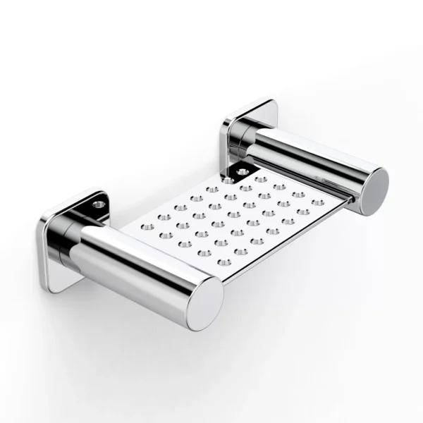 ZEOS SOAP DISH, METAL