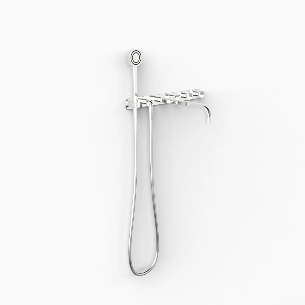 Figura Key Wall Bath & shower tap system 250 - Image 2