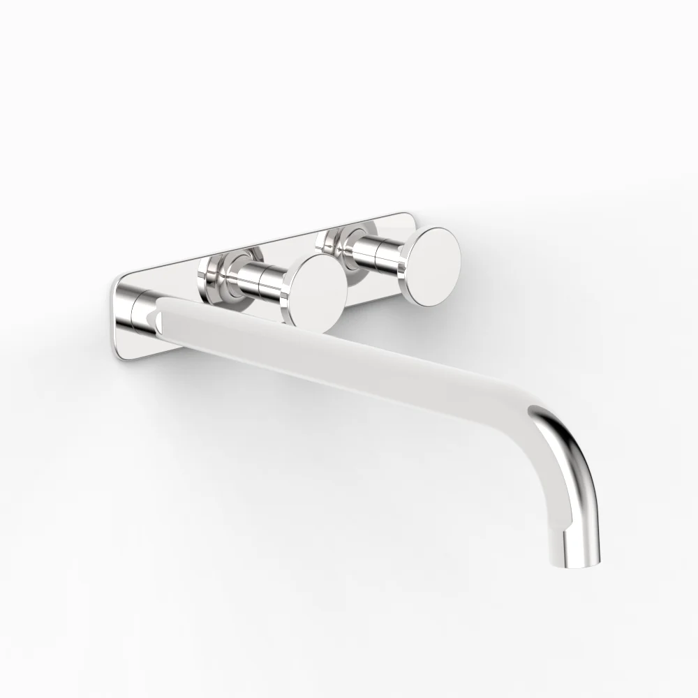 Fkit Figura Disc Wall Bath Tap set, 250 - Image 3