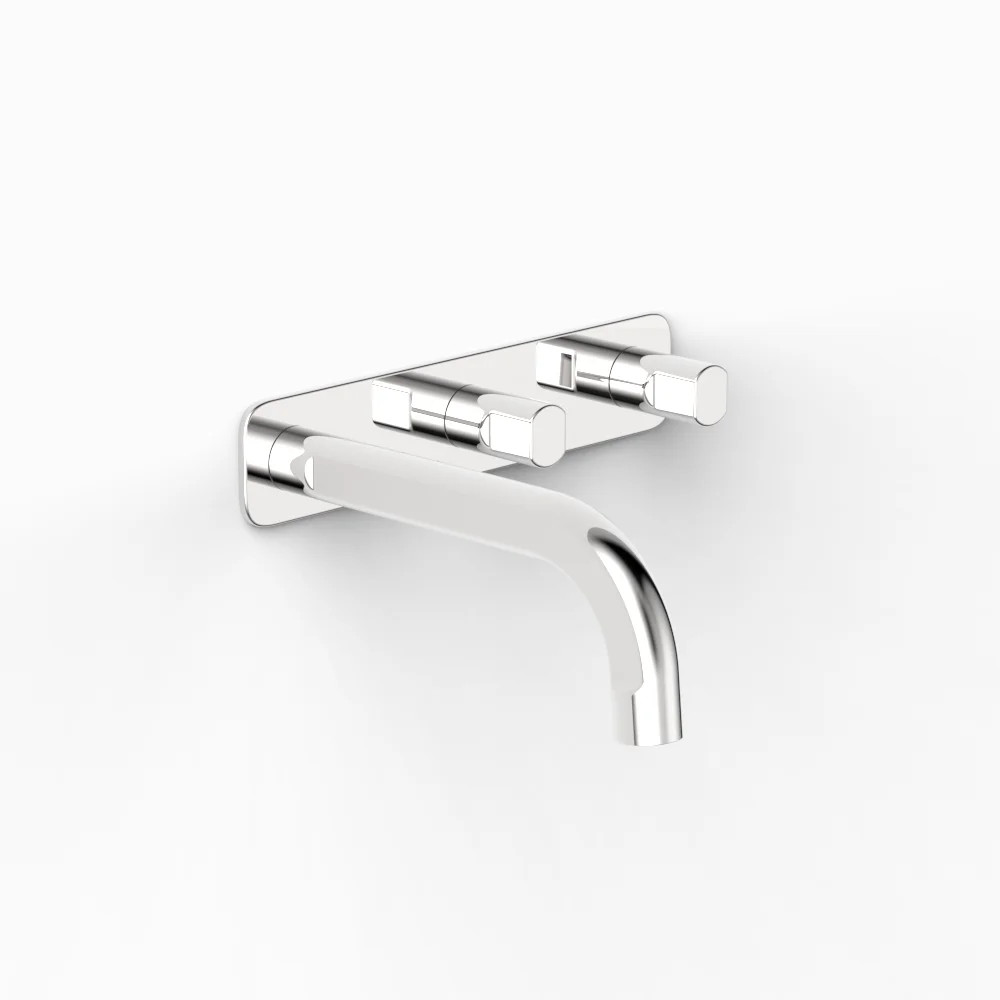 Fkit Figura Form Wall Basin Tap set, 150 - Image 3