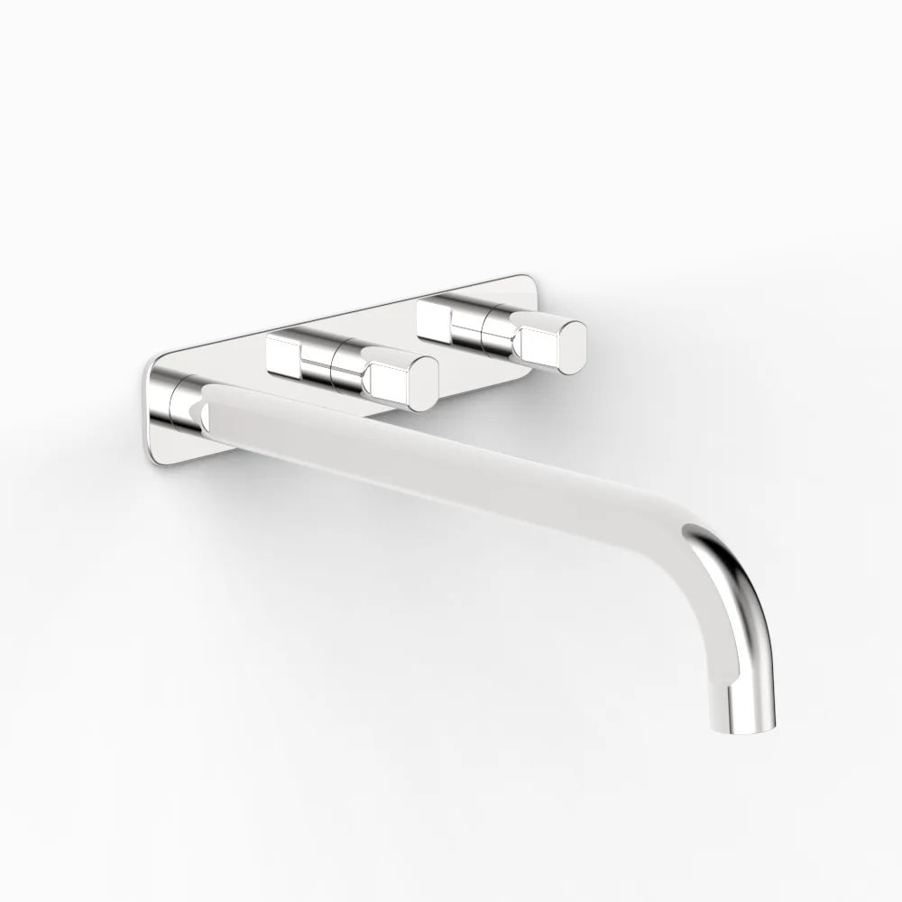 Fkit Figura Form Wall Basin Tap set, 250 - Image 3