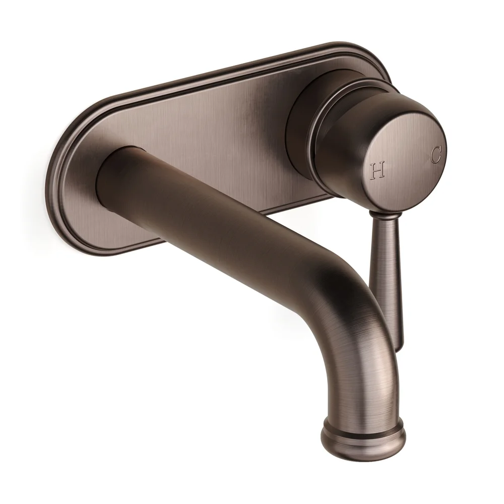 Cascade Fkit Backplate Bath Mixer 150 - Image 5