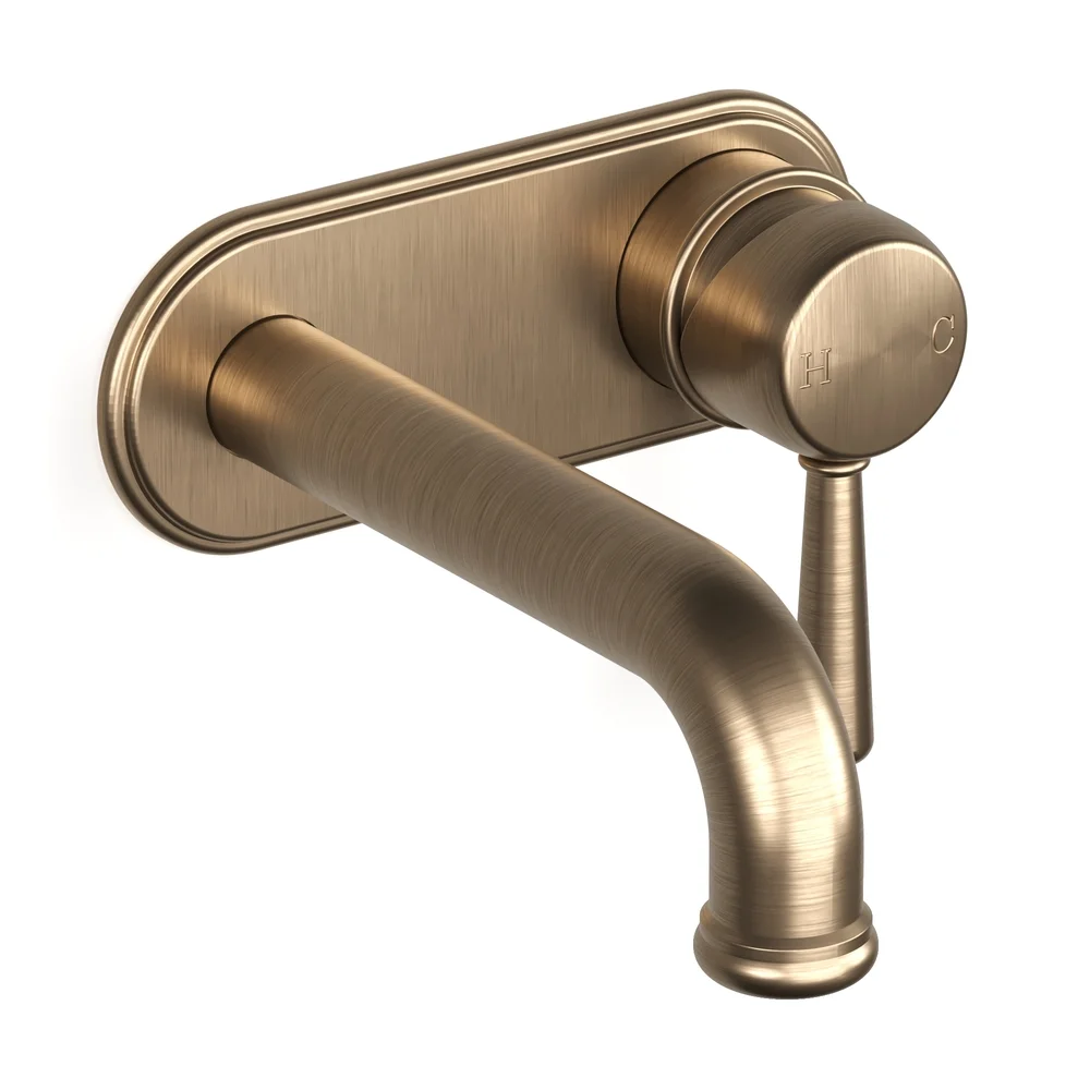 Cascade Fkit Backplate Bath Mixer 150 - Image 6