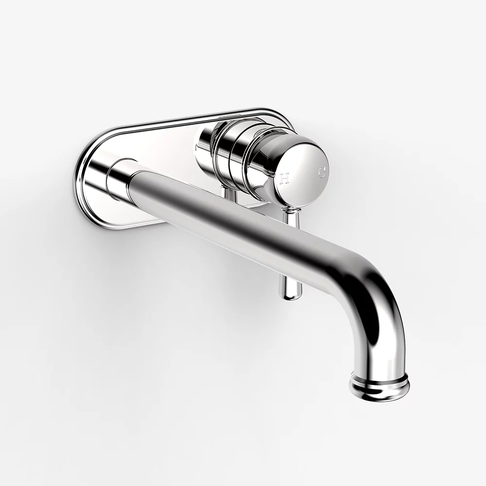 Cascade Fkit Backplate Basin Mixer 250