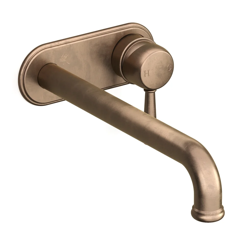 Cascade Fkit Backplate Bath Mixer 250 - Image 2