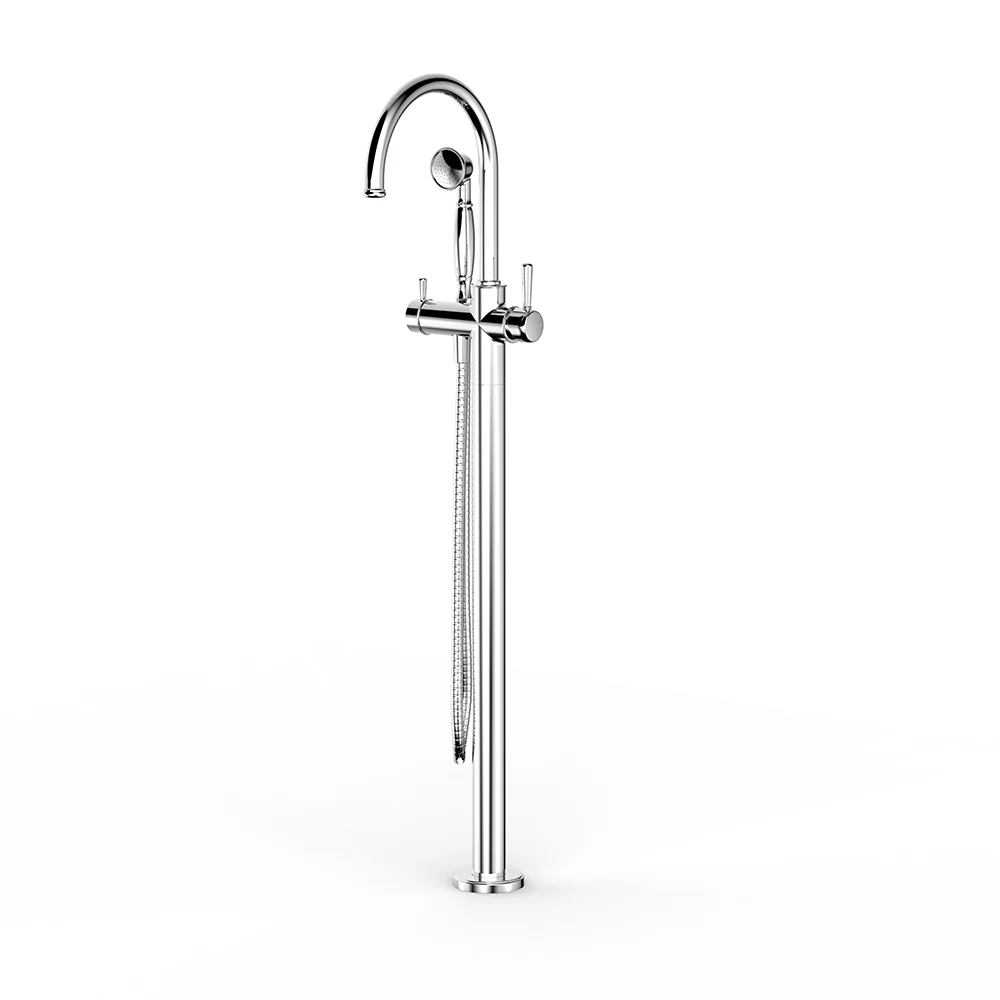 Cascade Fkit Floor Mixer w handshower