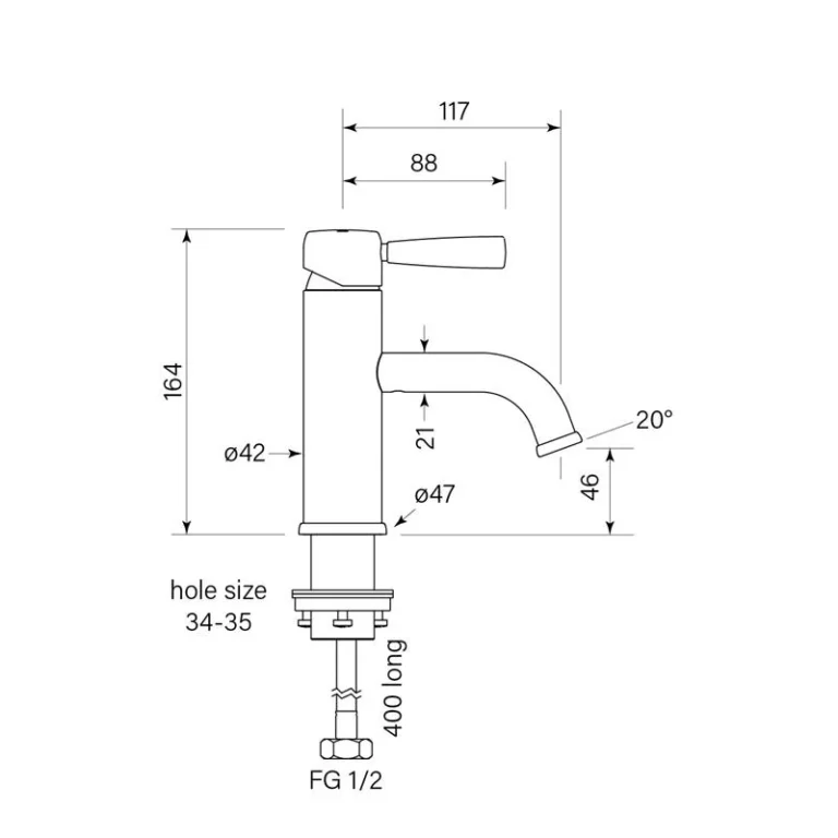 Bremont Basin Mixer - Image 2