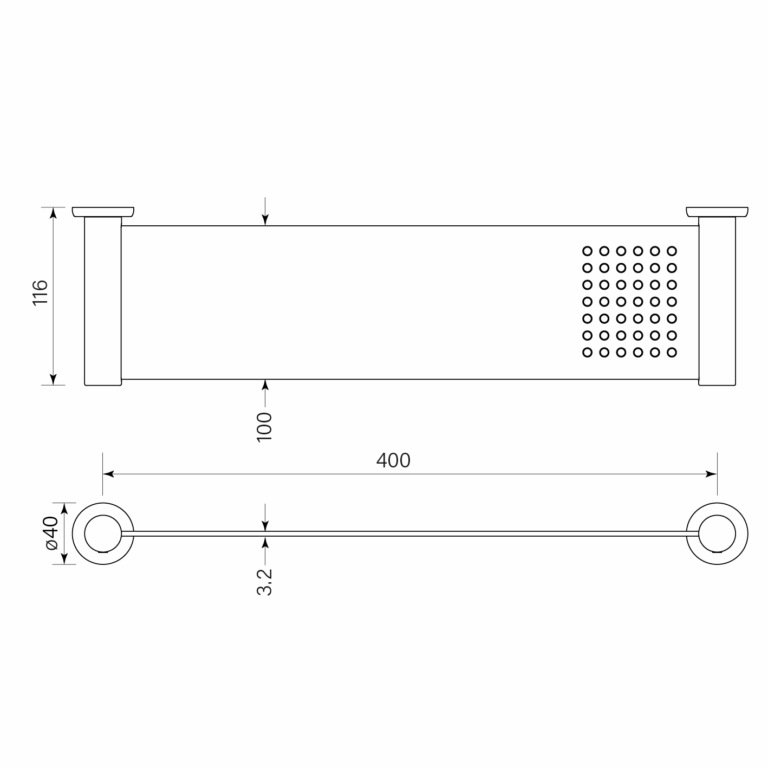 Bremont Shower Shelf, Metal 400 - Image 2